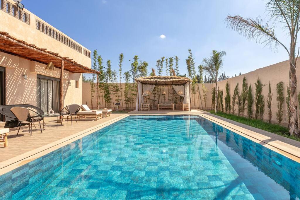 Villa Leila,Piscine , Grand Jardin, Jeux , Cuisiniere Марракеш Екстер'єр фото